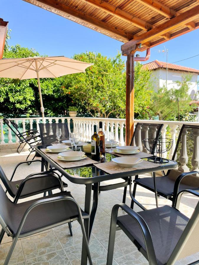 Casa Lia-Beach Front Villa Nea Kallikrateia Luaran gambar